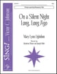 On a Silent Night Long, Long Ago SAB choral sheet music cover